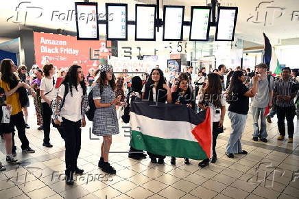 'School Strike for Palestine' march in Melbourne