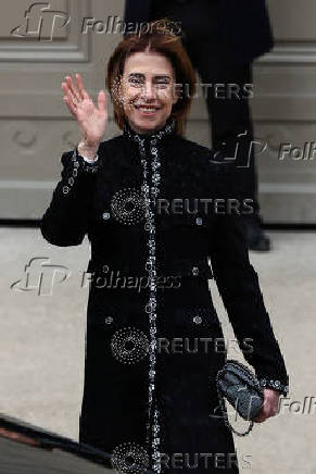 Guests at Chanel Haute Couture Spring/Summer 2025 show in Paris