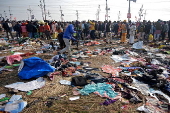 Stampede during India's Kumbh Mela religious festival