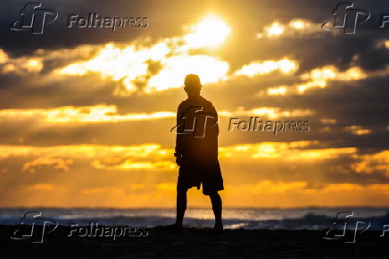Nascer do sol na Praia do Campeche