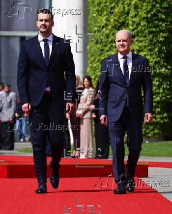 Montenegro's Prime Minister Milojko Spajic visits Berlin