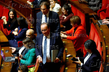 Questions to the government session at the National Assembly in Paris