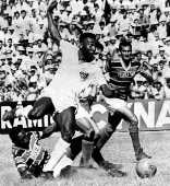 1965Pel jogando pelo Santos em 1965.