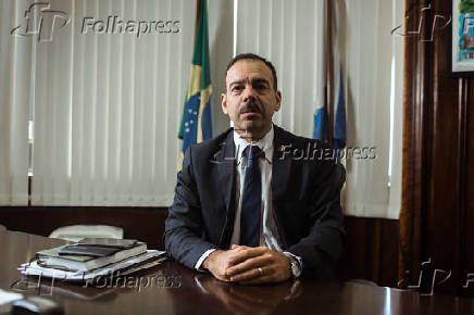 Retrato do general Richard Fernandes Nunes, secretrio da Segurana Pblica do Rio