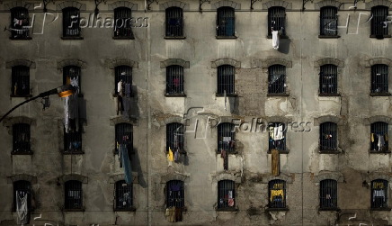 Pavilho de penitenciria feminina na capital paulista em 2010