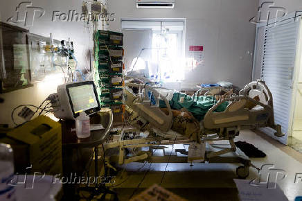 Paciente na UTI em Hospital de Araraquara