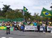 Manifestao em apoio ao presidente Jair Bolsonaro