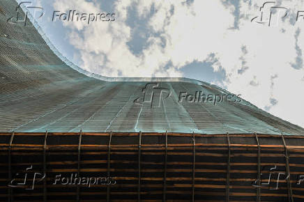 Edifcio Copan, no centro de So Paulo