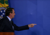 Bolsonaro na posse de Pazuello como ministro da Sade
