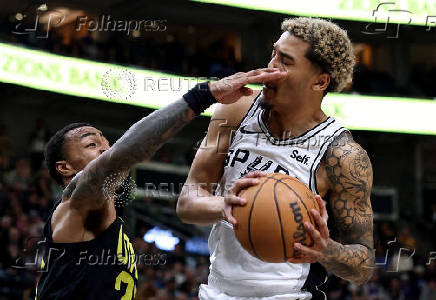 NBA: San Antonio Spurs at Utah Jazz