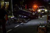Captao de imagens de um acidente de trnsito em SJC