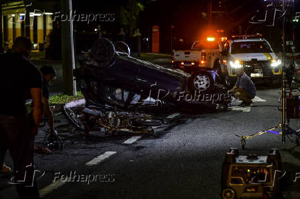 Captao de imagens de um acidente de trnsito em SJC