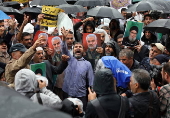 Anti-Israel protest in Tehran after death of Hezbollah leader Nasrallah