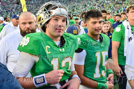 NCAA Football: Louisville at Notre Dame