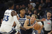 NBA: Preseason-Denver Nuggets at Minnesota Timberwolves