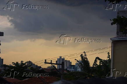 Alerta para temporal na cidade de So Paulo