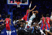 NBA: Charlotte Hornets at Philadelphia 76ers