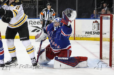 NHL: Boston Bruins at New York Rangers