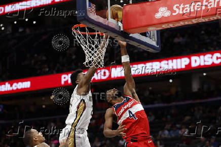 NBA: New Orleans Pelicans at Washington Wizards