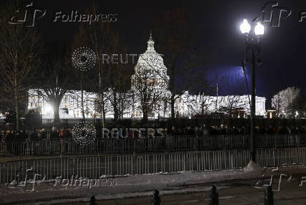 The casket of Jimmy Carter lies in state in Washington