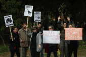 Professores da rede particular entraram em greve contra a retirada de direitos da categoria