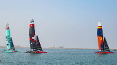 Emirates Dubai Sail Grand Prix - training session