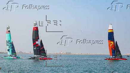 Emirates Dubai Sail Grand Prix - training session