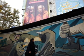 Anti-Israel billboard in Tehran