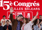 Snchez asiste al congreso del PSOE en Baleares