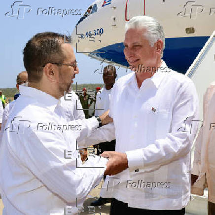 Presidente de Cuba llega a Venezuela para participar en la Cumbre ALBA