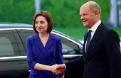 Moldova's President Maia Sandu visits Berlin