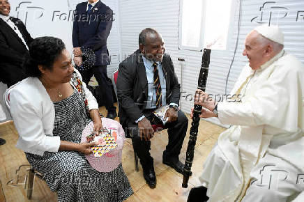 Pope Francis visits Papua New Guinea