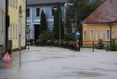 Aftermath of heavy rainfall in Austria