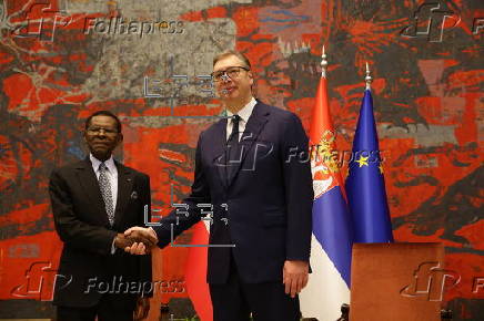 President of Equatorial Guinea Teodoro Obiang Nguema Mbasogo visits Serbia