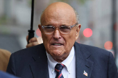 Former Trump lawyer and former New York City Mayor Giuliani arrives at U.S. Federal court, in New York