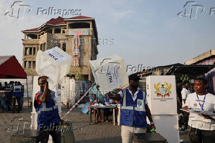 Ghana holds presidential and parliamentary election