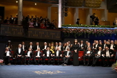 Nobel Prize Ceremony 2024 in Stockholm