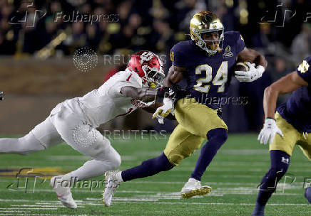 NCAA Football: CFP National Playoff First Round-Indiana at Notre Dame