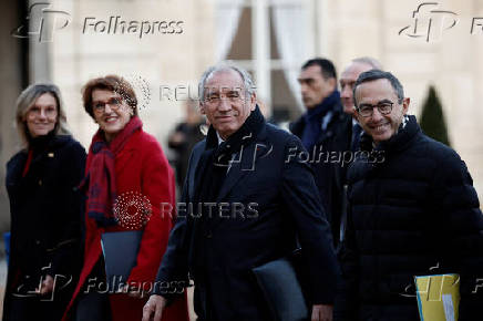 First weekly cabinet meeting of the year of the new French government in Paris