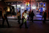 Aftermath of New Year's Day truck attack in New Orleans