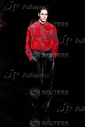 Emporio Armani Fall-Winter 2025/2026 menswear collection during Milan Fashion Week