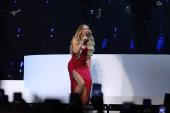 Cantora Mariah Carey se apresenta no Allianz Parque em So Paulo