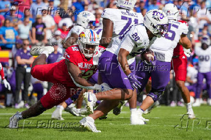 NCAA Football: Texas Christian at Kansas