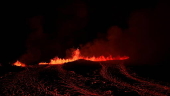 Volcano eruption near Grindavik