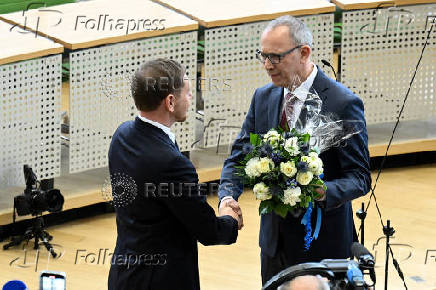 Plenum session of Saxony state parliament, in Dresden