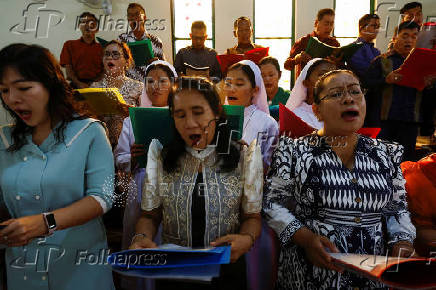 Christmas celebrations in Banda Aceh