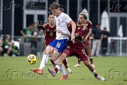 Soccer US Menfs National team vs Venezuela