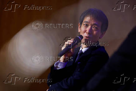 Japan's Vice Finance Minister for International Affairs Atsushi Mimura attends a Reuters NEXT Newsmaker event in Tokyo