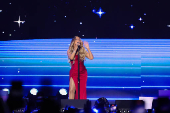 Cantora Mariah Carey se apresenta no Allianz Parque em So Paulo