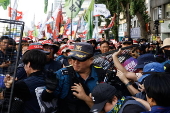 Rally calling for South Korean president's resignation in Seoul